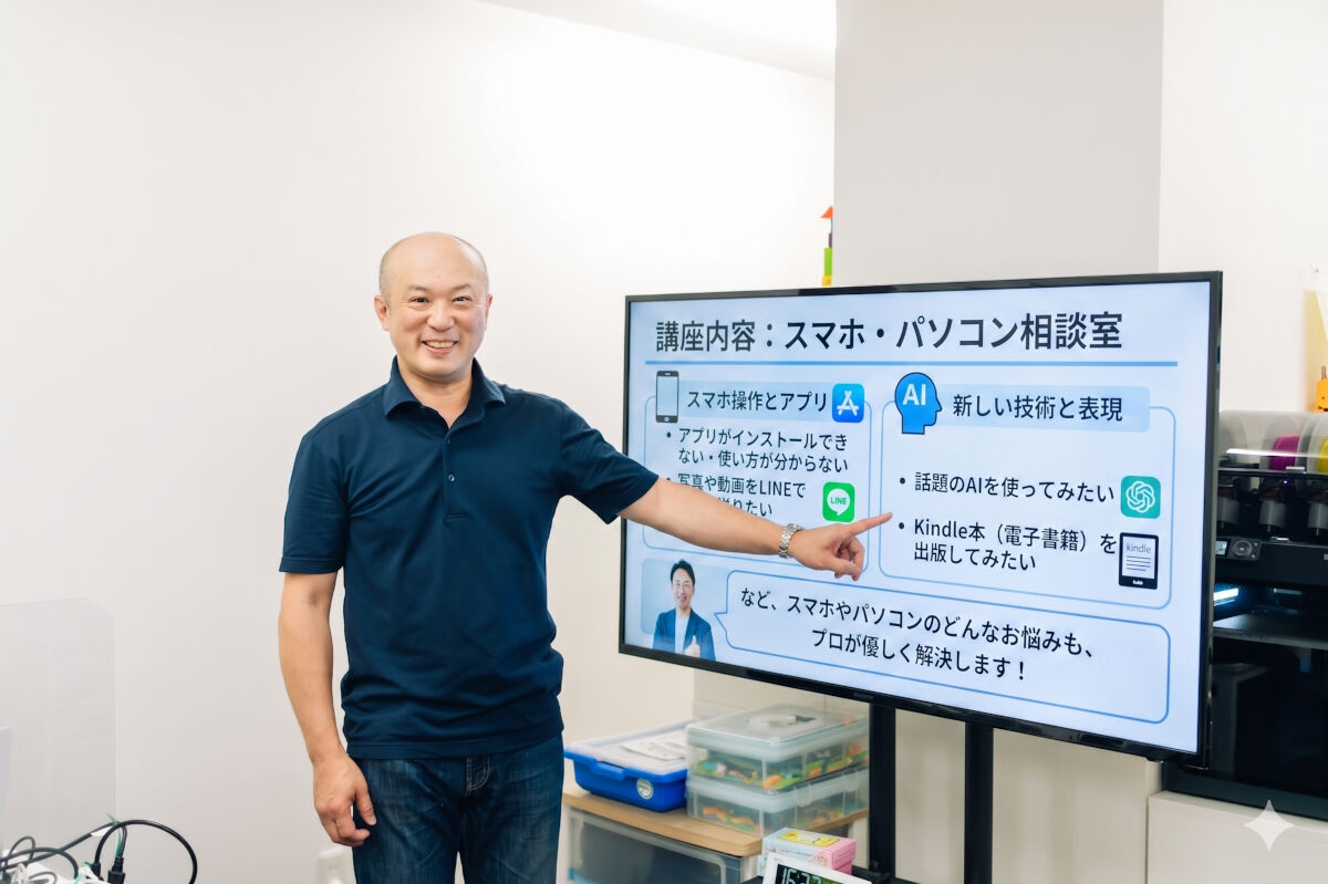 シニアの方 大歓迎！スマホ＆パソコン相談室！